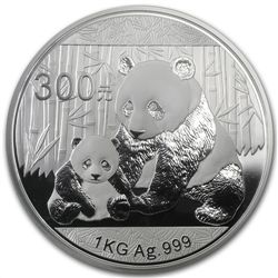 2012 1 Kilo Proof Silver Chinese Panda PF-69 NGC