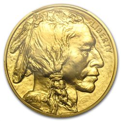 2014 1 oz Gold Buffalo MS-69 PCGS First Strike