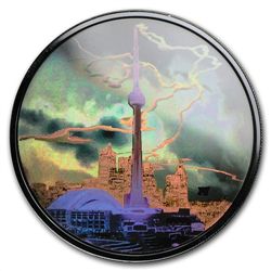 2006 1 oz Silver Canadian $20 Architectural Series - CN
