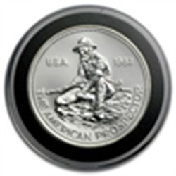 1983 (E) - 1 oz Engelhard Prospector Silver Round .999