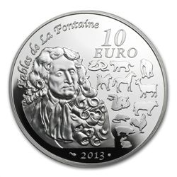 2013 10 Euro Silver Proof Year of the Snake - Lunar Ser