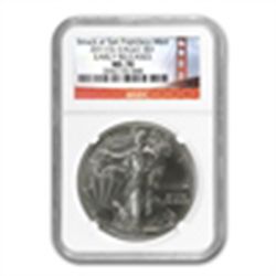 2011 (S) Silver Eagle (NGC MS-69) San Francisco, Early