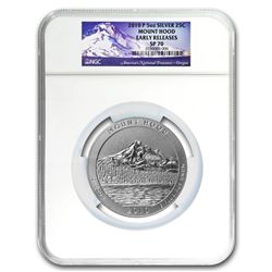 2010-P 5 oz Silver ATB Mount Hood NGC SP-70 Early Relea