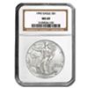 1992 Silver American Eagle (NGC MS-69)