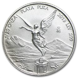 2013 1/20 oz Silver Libertad - Brilliant Uncirculated