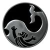 Image 1 : 2010 Israel Jonah in the Whale Silver 1 NIS MS-69 NGC