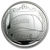Image 1 : 1 oz Coach Silver Round (w/Gift Box &amp; Capsule)