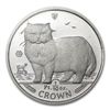 Image 1 : 1/10 oz Isle of Man Platinum Persian Cat