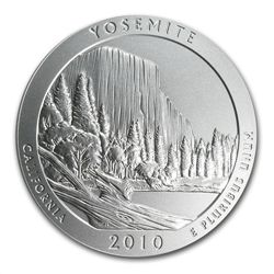 2010-P 5 oz Silver ATB Yosemite PCGS SP-70 PCGS Rooseve
