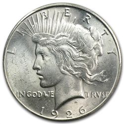 1926 Peace Dollar MS-62 PCGS