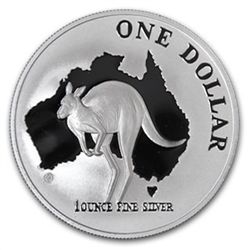 2000 1 oz Australian Proof Silver Kangaroo (w/Box &amp;