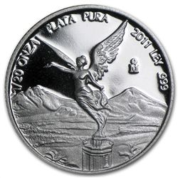 2011 1/20 oz Silver Libertad - Proof (In Capsule)