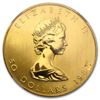 Image 1 : 1984 1 oz Gold Canadian Maple Leaf MS-66 NGC Mint Error