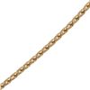 Image 1 : Round Wheat 14k Gold Necklace - 18 in.