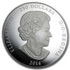Image 1 : 2014 1 Kilo Silver Canadian $250 Lunar - Year of the Ho