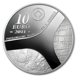 2011 10 Euro Silver Proof UNESCO - Palace of Versailles