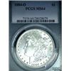 Image 1 : 1884-O MORGAN SILVER DOLLAR MS64 PCGS