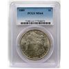 Image 1 : 1889 MORGAN SILVER DOLLAR MS64 PCGS