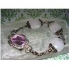 Image 1 : GENEVA QUARTZ WATCH WITH POLISHED STONES