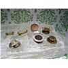 Image 1 : Vintage Pins Mixed Lot OF 7 Fraternal Service Religious Gold Filled Sterling