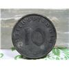 Image 2 : 1943 A NAZI GERMANY WW2 COIN 10 REICHSPFENNIG 3rd REICH SWASTIKA