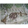 Image 3 : VINTAGE WHITE BEADED MOTHER OF PEARL CATHOLIC ROSARY RELIGIOUS MEDAL AND CRUCIFIX