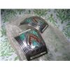 Image 7 : Southwest Navajo Sterling Watch CUFFS Signed NAKAI T.W. 15.00 GRAMS