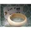 Image 4 : ANTIQUE FAUX IVORY CARVED BRACELET GRAINING & PATINA 104.4 GRAMS