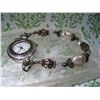 Image 1 : GENEVA QUARTZ WATCH WITH POLISHED STONES