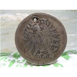 1876 Germany 10 Phennig Coin- Deutsches Reich
