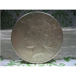 1927-S SILVER PEACE DOLLAR 90% SILVER