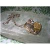 Image 2 : STERLING SILVER NECKLACE WITH HEART PENDANT