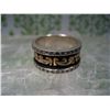 Image 4 : STERLING SILVER .925 & 14K GOLD RING TW. 7.8