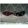 Image 2 : 2 INLAID MEXICAN SILVER BRACELET PLATED