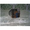 Image 2 : ANTIQUE KEEPSAKE MEN CREST SIGNET COAT OF ARMS RING ENABLE SILVER PLATED OVER BRASS SIZE 8