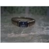 Image 1 : STERLING SILVER TOPAZ RING SIZE 8.5 T.W. 3.1 GRAMS