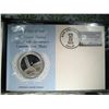 Image 1 : 1970 UNITED NATIONS STERLING SILVER PROOF 25th YEARS COMMEMORATIVE MEDAL COIN
