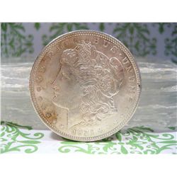 1921-P MORGAN SILVER DOLLAR 90% SILVER