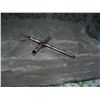 Image 2 : VINTAGE STERLING SILVER CROSS 1.1 GRAMS