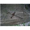 Image 3 : VINTAGE STERLING SILVER CROSS 1.1 GRAMS