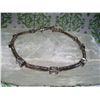 Image 1 : STERLING SILVER BRACELET WITH CZ T.W. 8.1 GRAMS