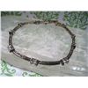 Image 3 : STERLING SILVER BRACELET WITH CZ T.W. 8.1 GRAMS