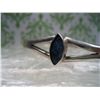 Image 4 : STERLING SILVER .925 CUFF BRACELET WITH STONE HEAVY