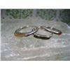 Image 3 : RINGS INLAID STERLING SILVER .925