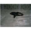 Image 1 : DAINTY BIRD TURQUOISE RING T.W. .7 GRAMS SIZE 4