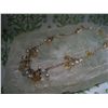 Image 2 : STERLING SILVER SEA PEARLS NECKLACE GOLD VERMILLION .925 T.W. 4.2 GRAMS