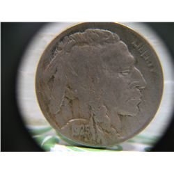 1925 BUFFALO NICKEL FULL DATE CRACKER DIE ON REVERSE