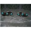 Image 1 : VINTAGE NAVAJO SOUTHWESTERN TURQUOISE EARRING