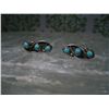Image 2 : VINTAGE NAVAJO SOUTHWESTERN TURQUOISE EARRING