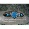 Image 1 : SOUTHWESTERN STERLING SILVER LADIES WATCH WITH BLUE TURQUOISE